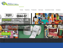 Tablet Screenshot of grupoarsitel.com